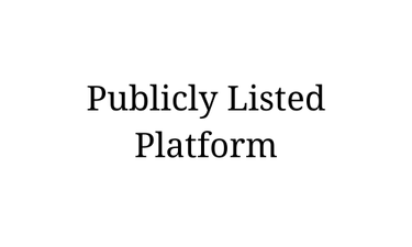 publicly listed platform